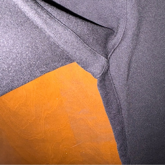 Quince Black Ultra Stretch Ponte Straight Leg 4 Pocket Pants NWT Small TALL Work - Picture 12 of 16